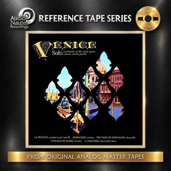 Georg Solti – Venice, Reel Tape cover