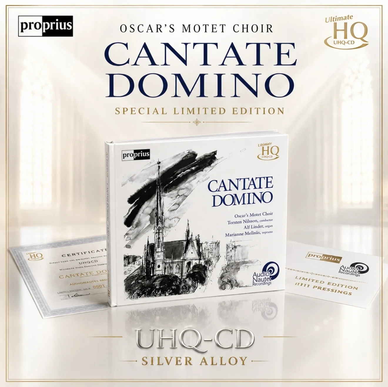 Oscar's Motet Choir - Cantate Domino [UHQCD] cover