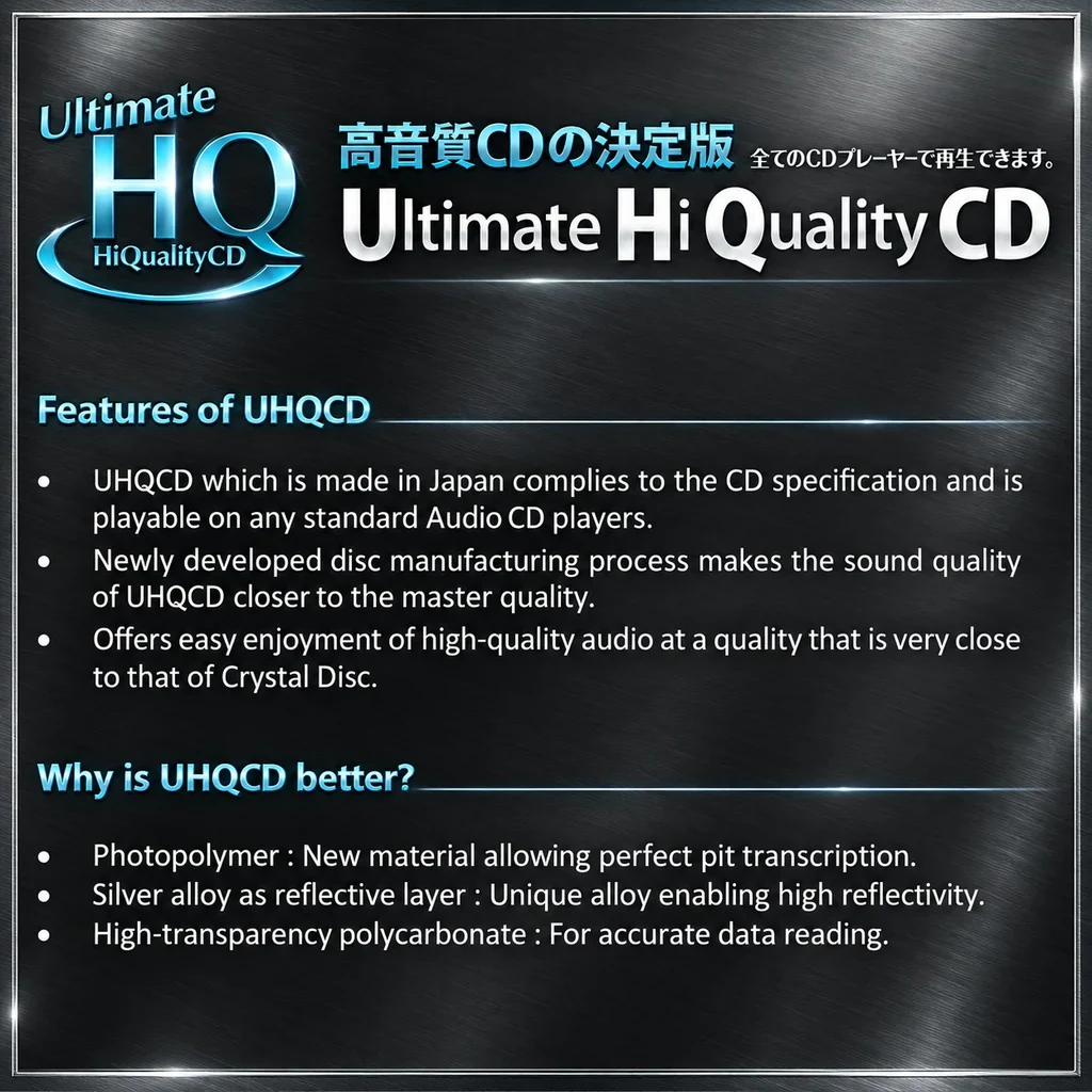 UHQCD compatibility and features