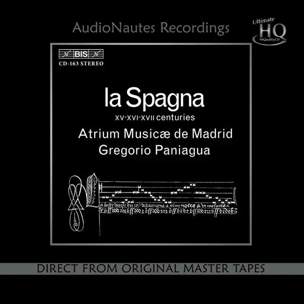 Gregorio Paniagua - La Spagna [UHQCD] album artwork